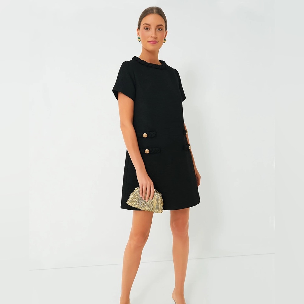 Tuckernuck black Tweed Jackie Dress